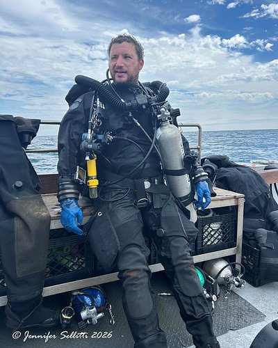 Greg over the Texas Tower on Sunday.

Texas Towers were a set of three radar facilities off the eastern seaboard of the Unite...