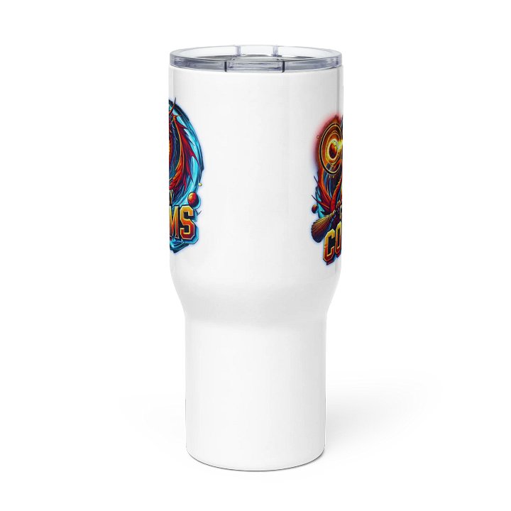 Crazy Comms Team Travel Mug with a Handle product image (3)