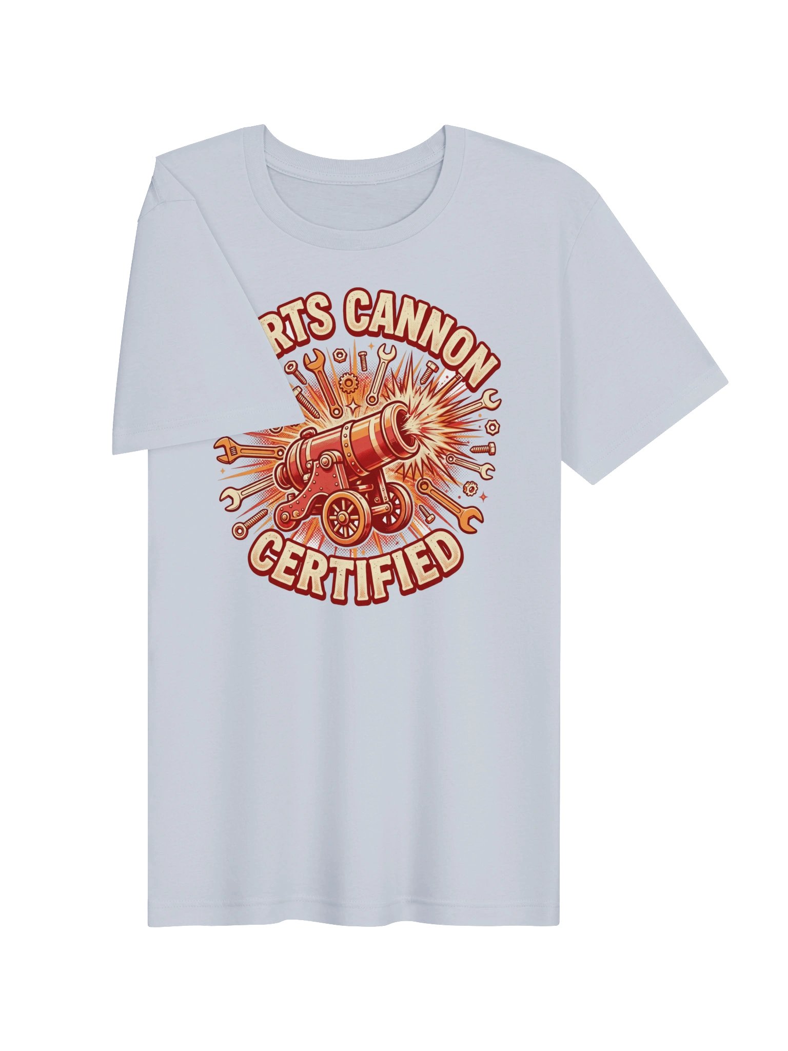 Parts Cannon Certified Funny Mechanic T-Shirt – Last Bay Supply product image (3)