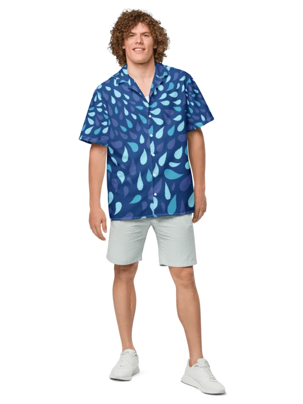 His House Aloha Shirt - Blue Wave product image (1)