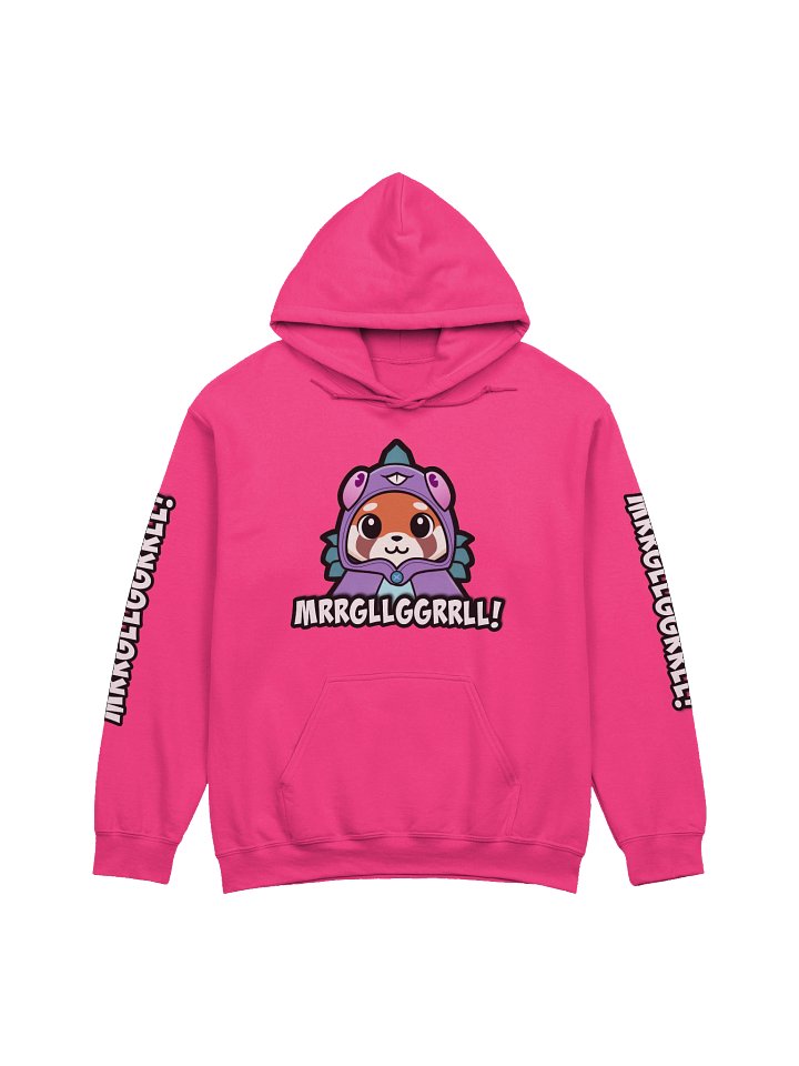 Mrrgllggrrll Murloc (Purple) Hoodie (Big Design on Front) product image (1)