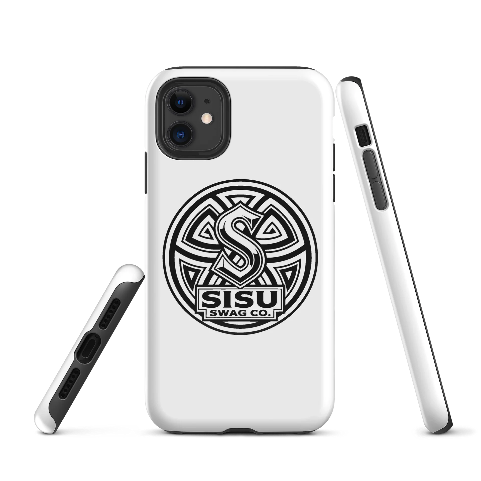 Sisu S Shield Tough Phone Case | Protective iPhone Case | Slim Shockproof Mobile Cover by Sisu Swag Co. product image (1)