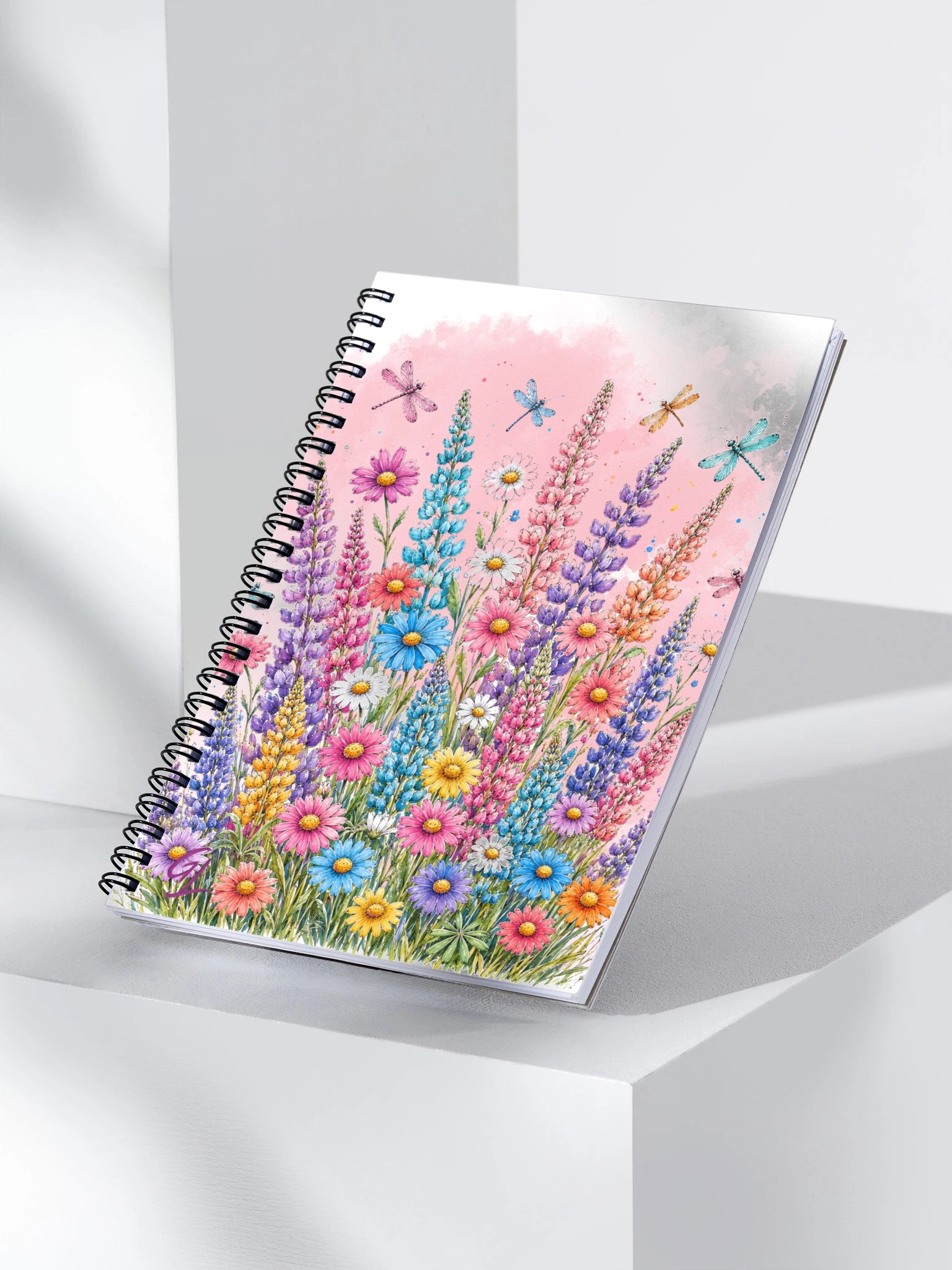 Carnet - Marguerites et lupins product image (3)