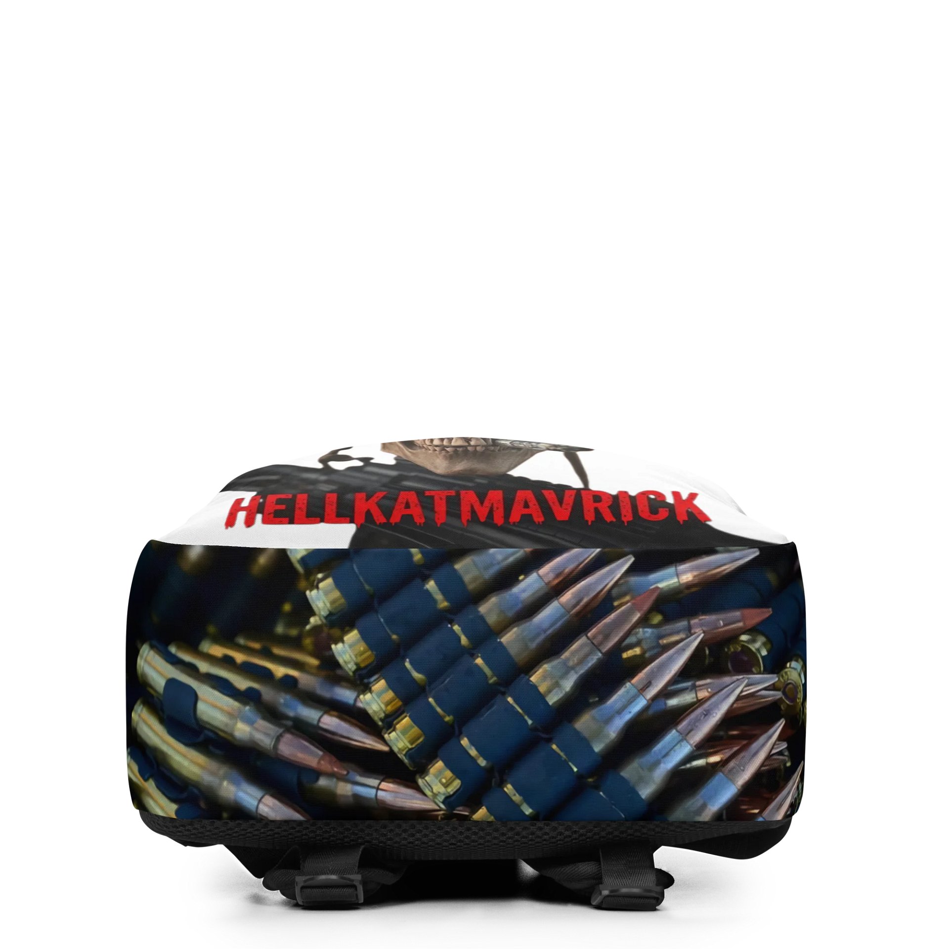 HKM RUMBLE GAMING Hellfire Skull All-Over Backpack product image (4)