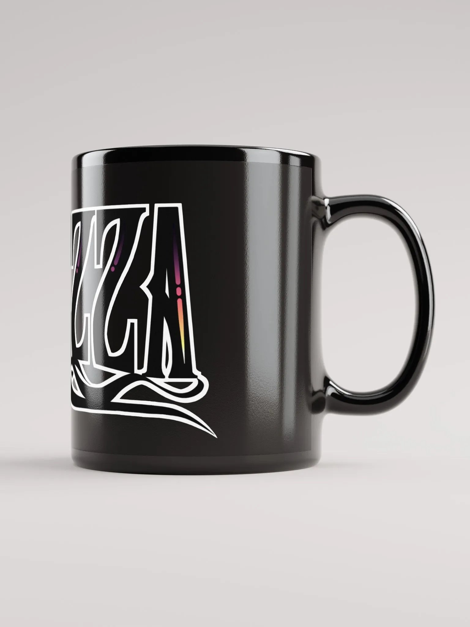 Nerezza Logo Mug (Black) product image (2)