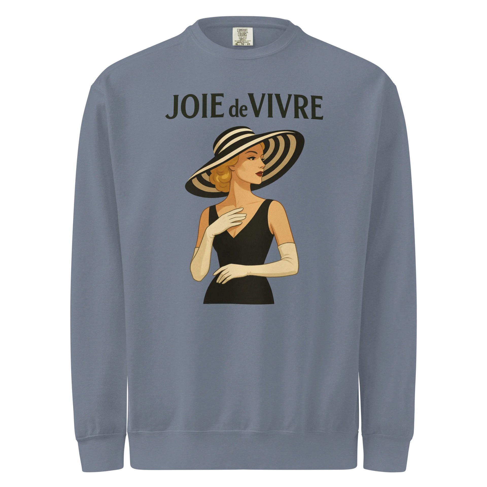 The JOIE DE VIVRE Blonde Women's Graphic Sweatshirt product image (1)