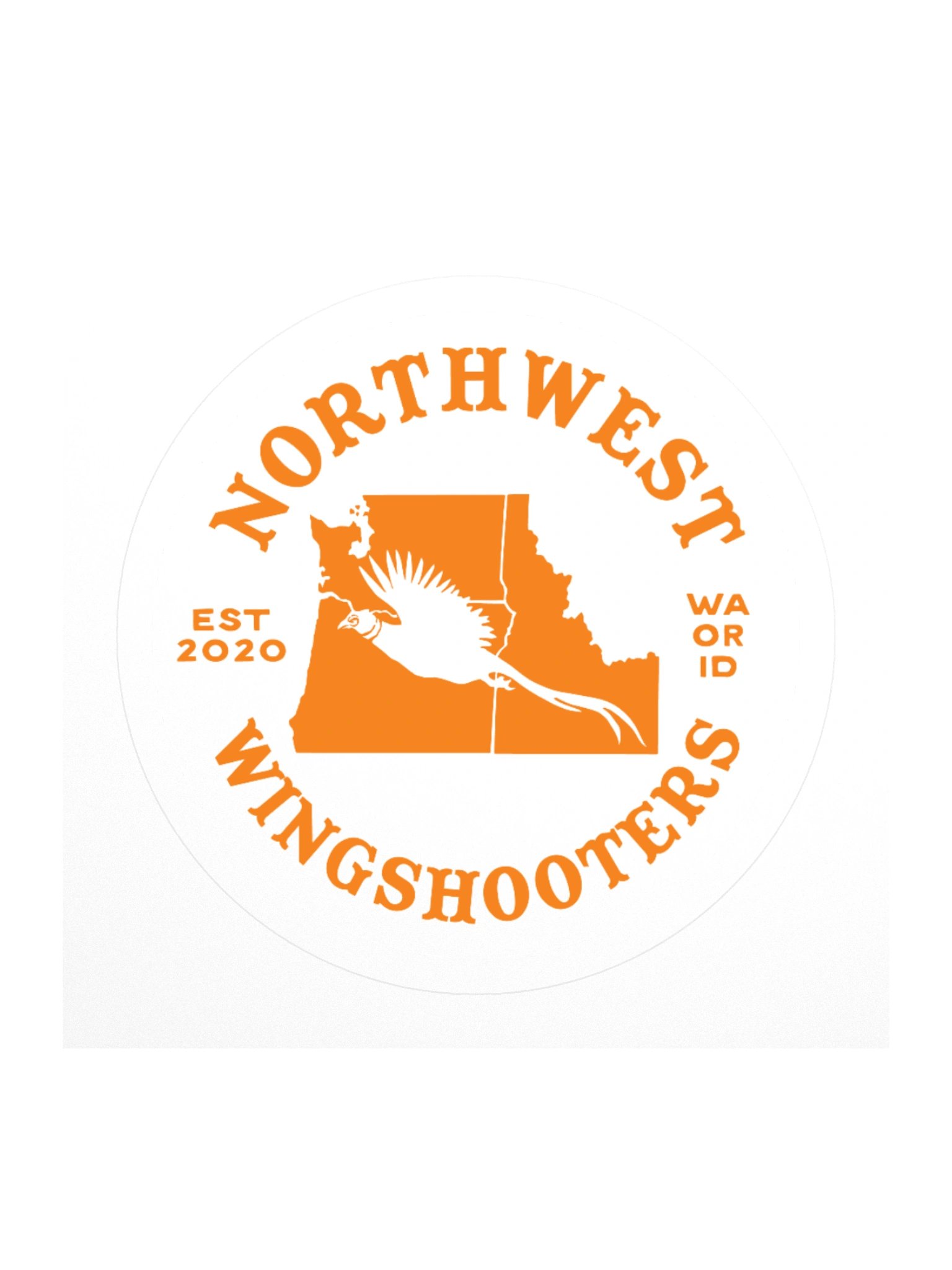 Northwest Wingshooters Logo Sticker product image (1)