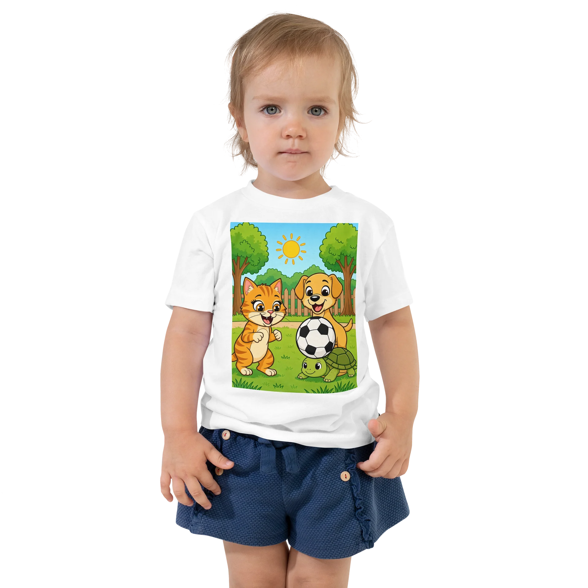 Happy Farm Friends Soccer (Football) Tee product image (1)