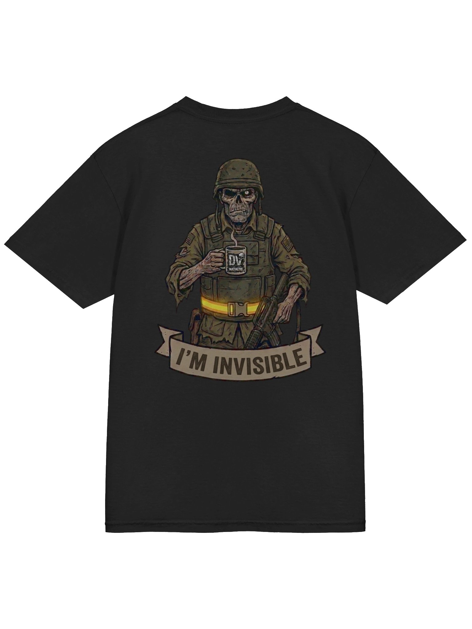 DV Mafia Co. "I'M INVISIBLE" Men’s Tee product image (4)