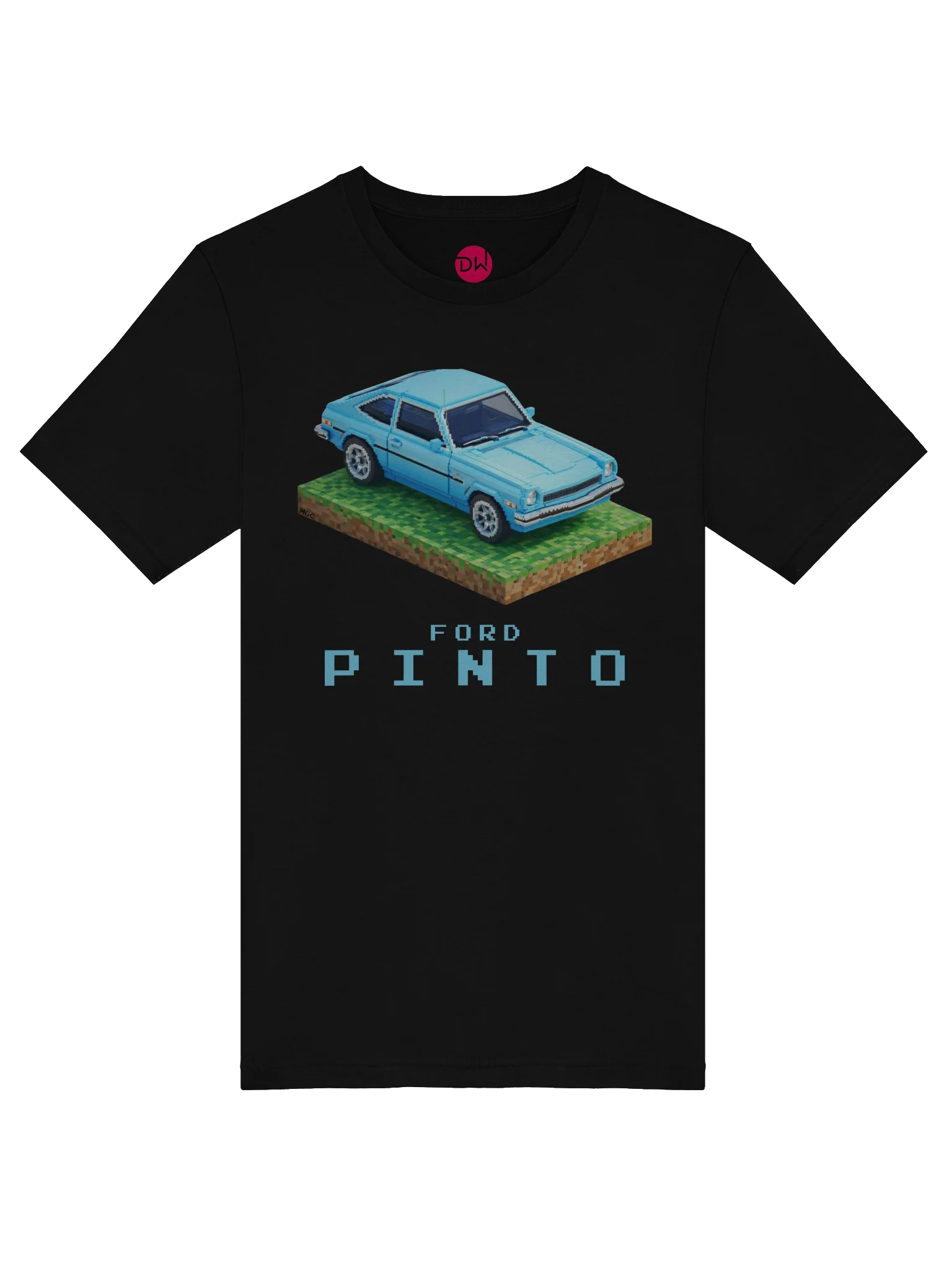 Baby Blue Ford Pinto Shirt (Pixel, Retro, Minecraft) product image (5)