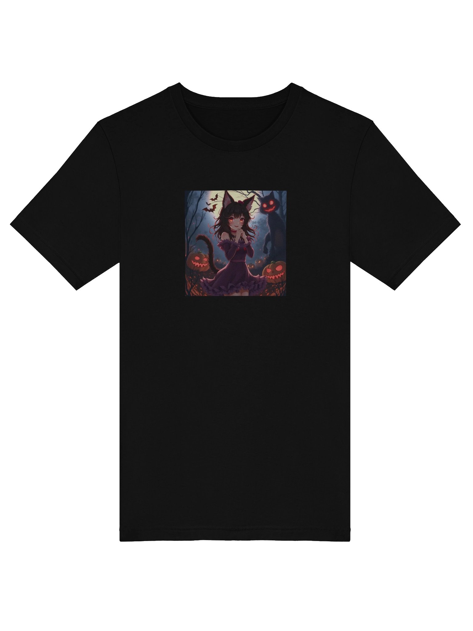 Halloween Catgirl T-Shirt product image (5)