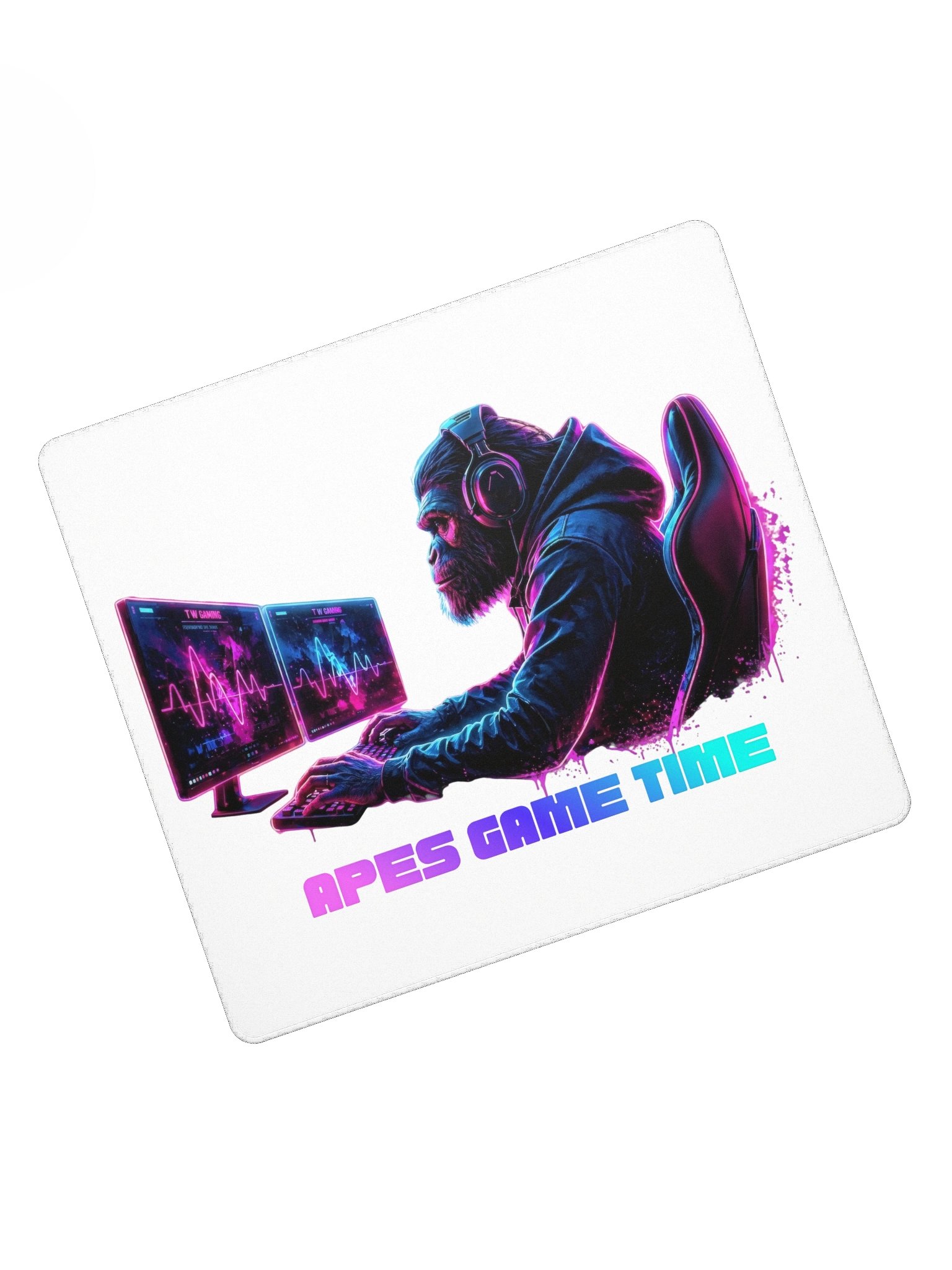 Apes Game Time Gaming Mouse Pad product image (5)