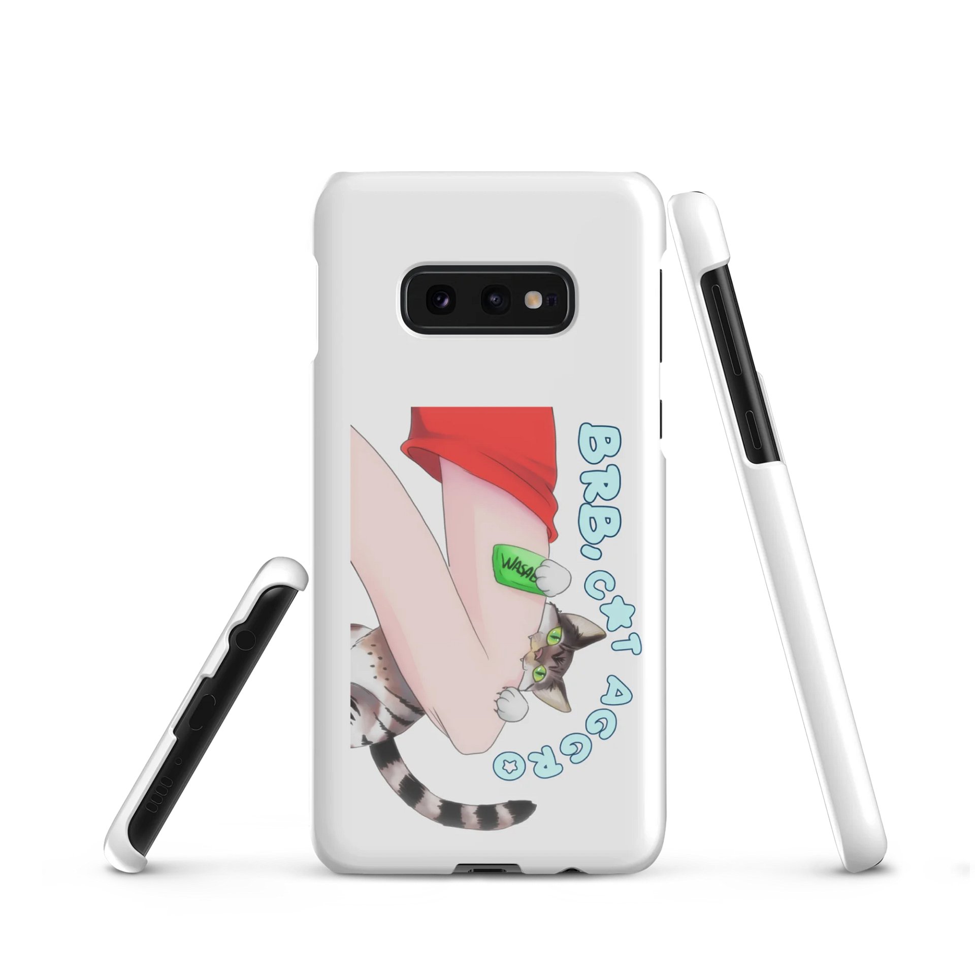 BRB, CAT AGGRO Snap Case for Samsung® product image (2)