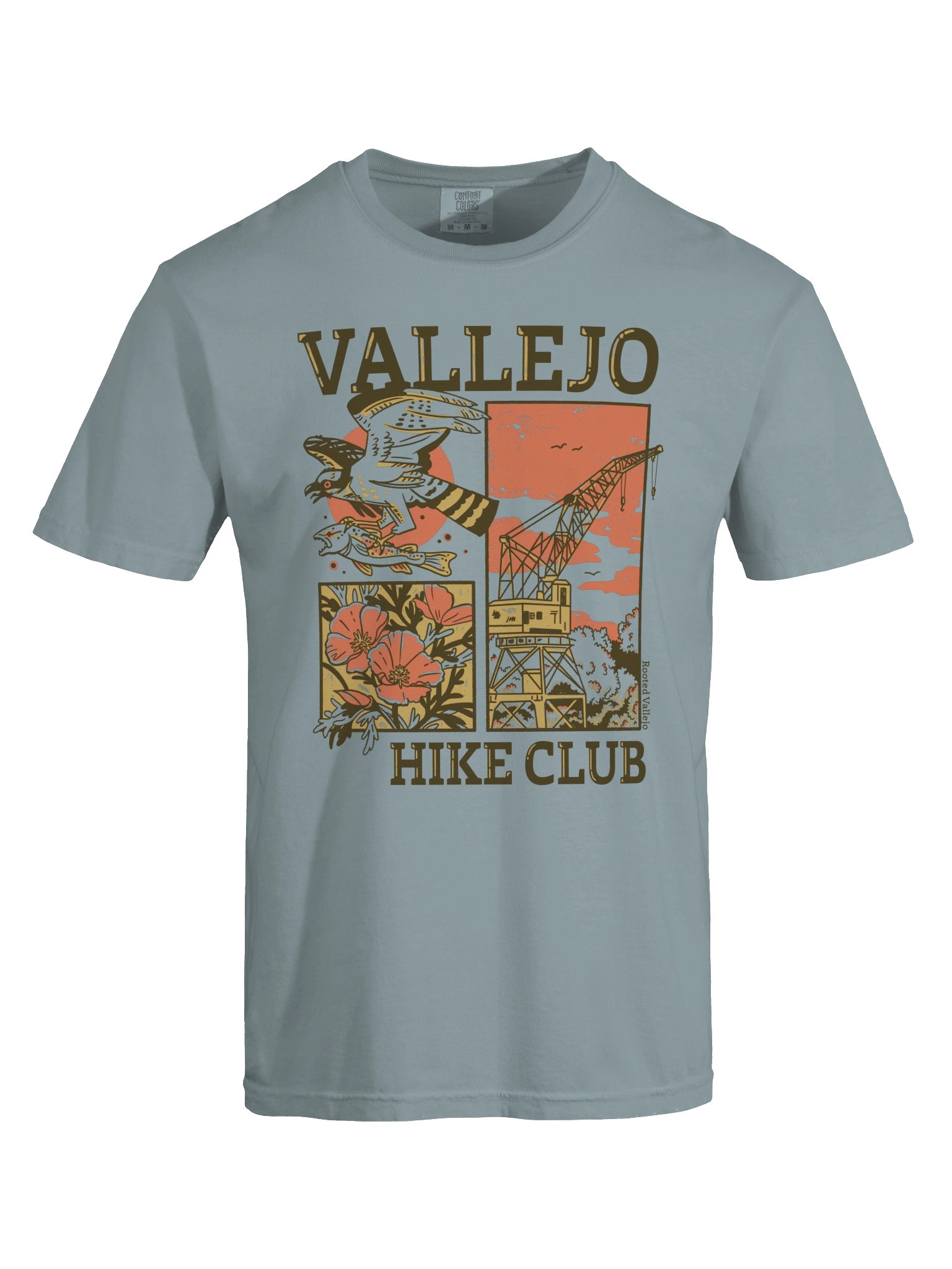 Vallejo Hike Club Osprey - Ice Blue Unisex product image (4)
