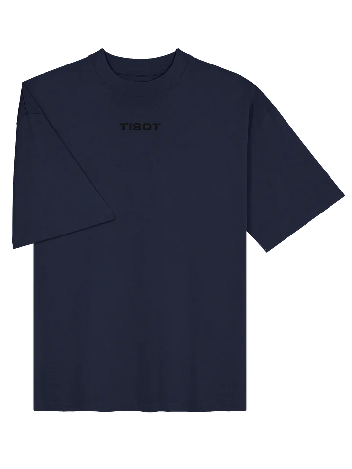Unisex / TISOT Oversized Organic Tee (Black Wordmark) product image (2)