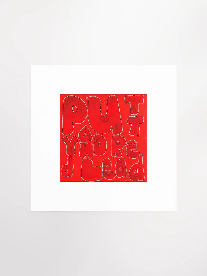 Putty and Red Lead Print (3rd of 52) (2008) product image (2)
