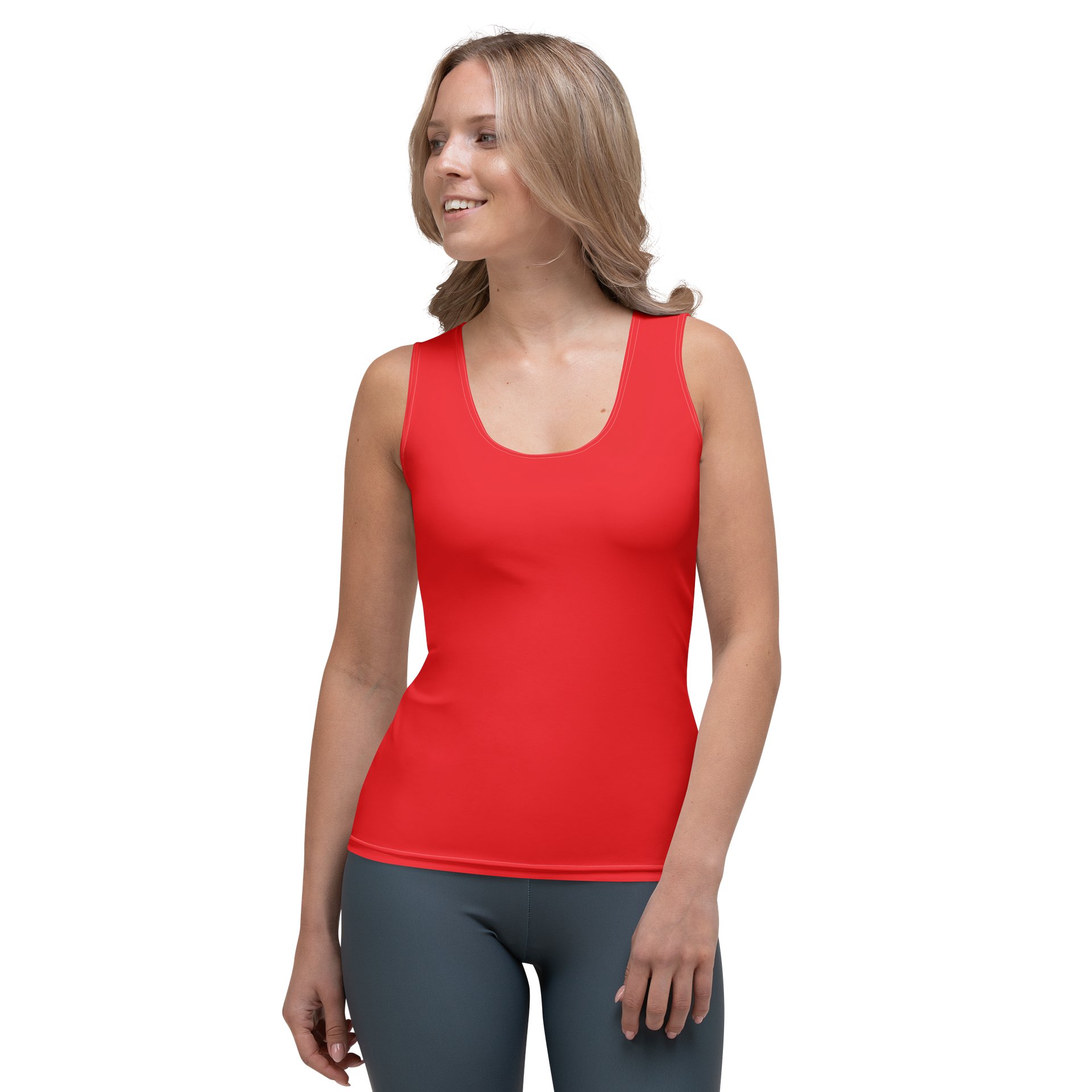 Clinical Racerback Performance Tank (Alizarin) product image (1)