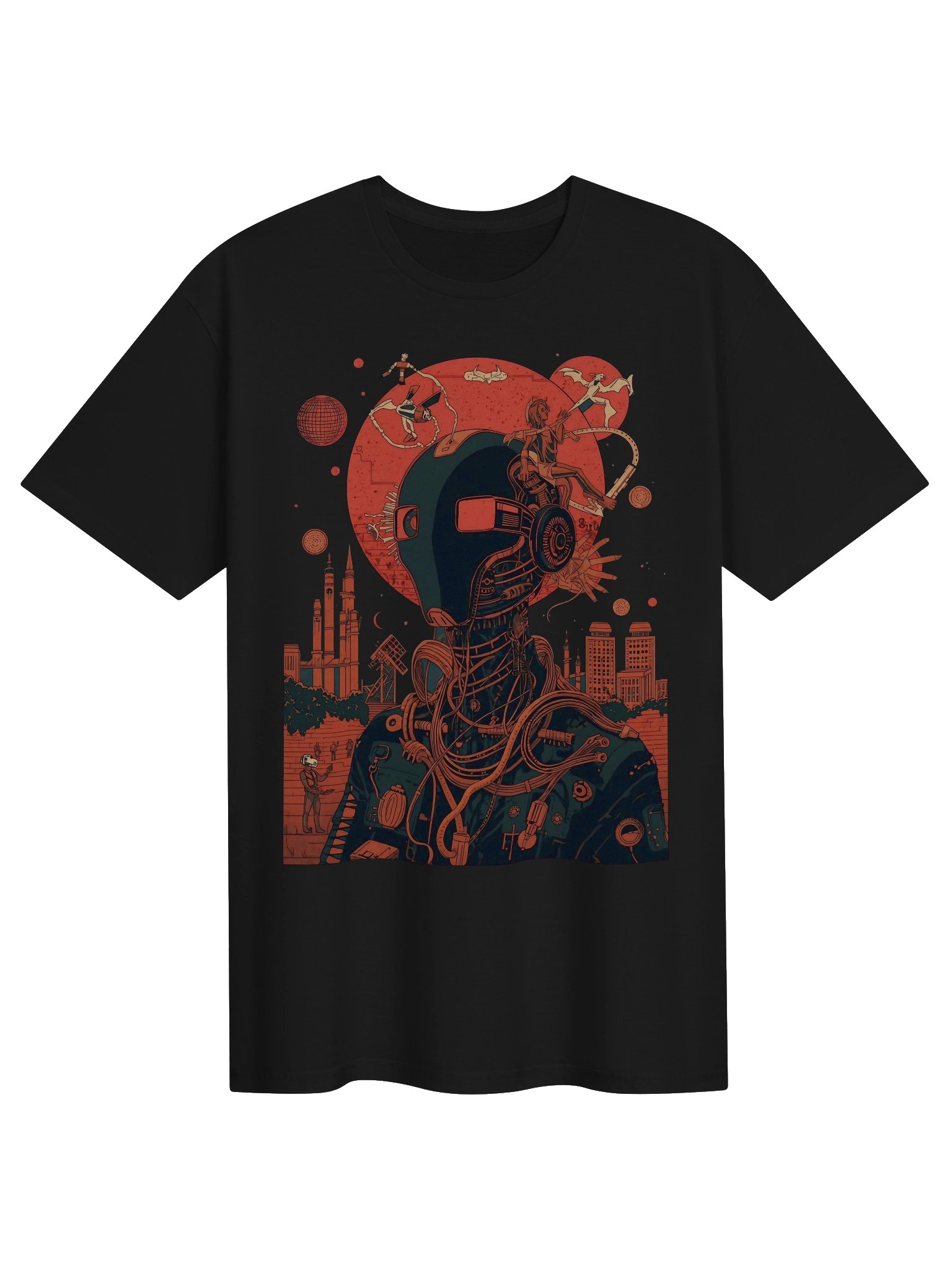 Cyber Wisdom Seeker T-Shirt product image (1)