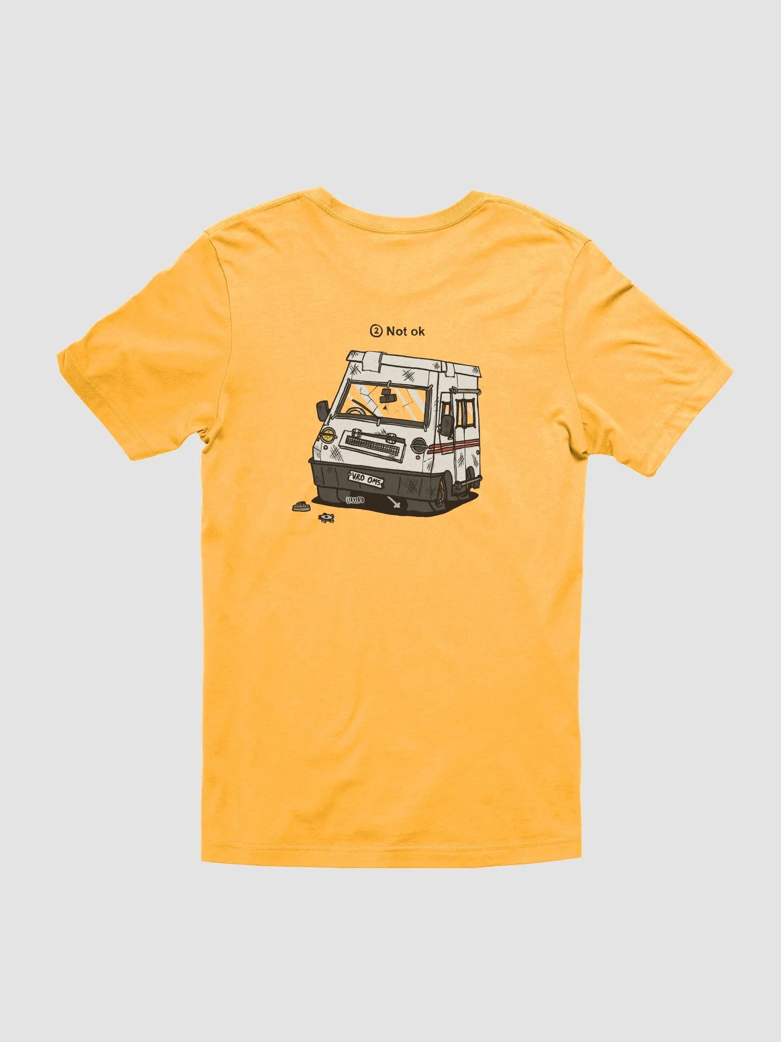 "ok, not-ok" T! (front and back print!) product image (6)