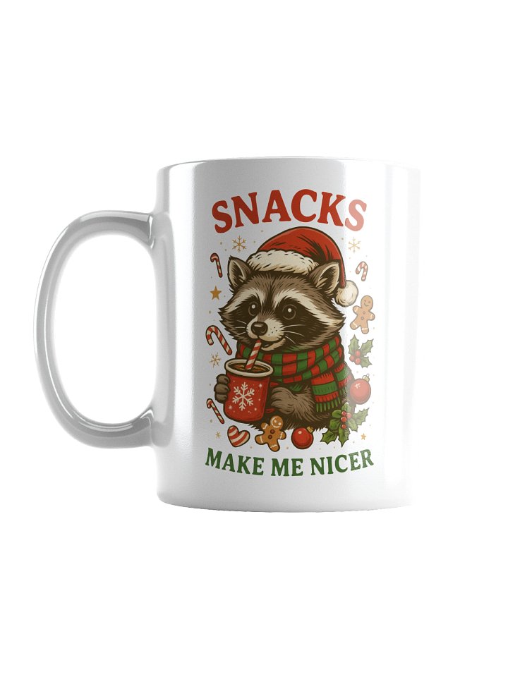 Cocoa Raccoon Holiday Mug product image (1)