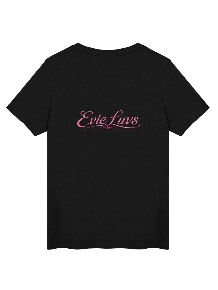 Relaxed V-Neck Portrait Logo T-Shirt for Women product image (2)