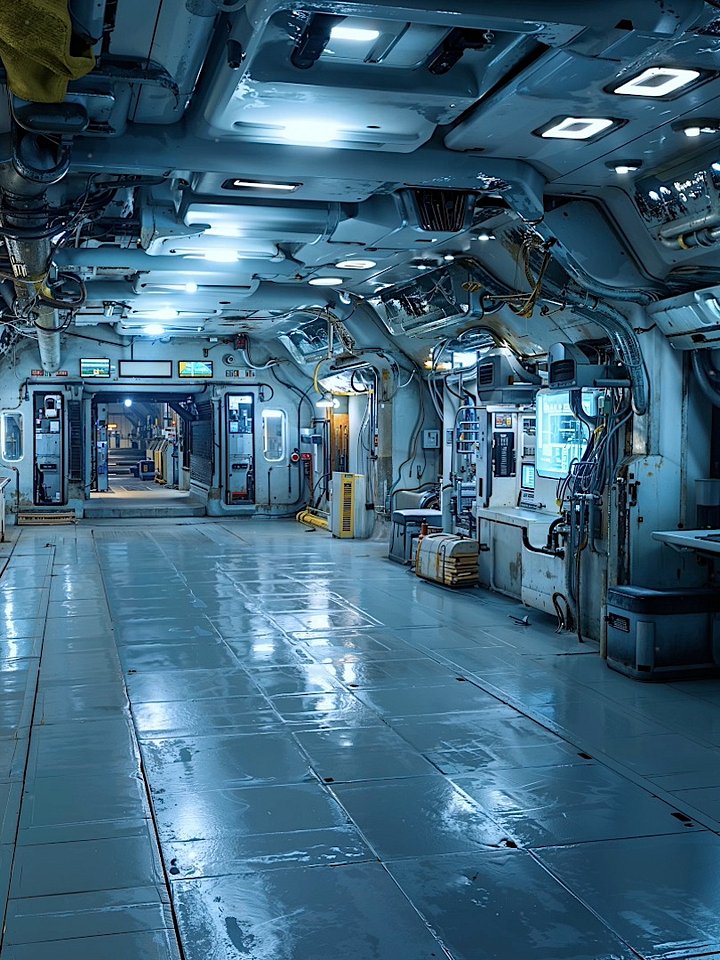 Abandoned Space Station — Music License product image (1)