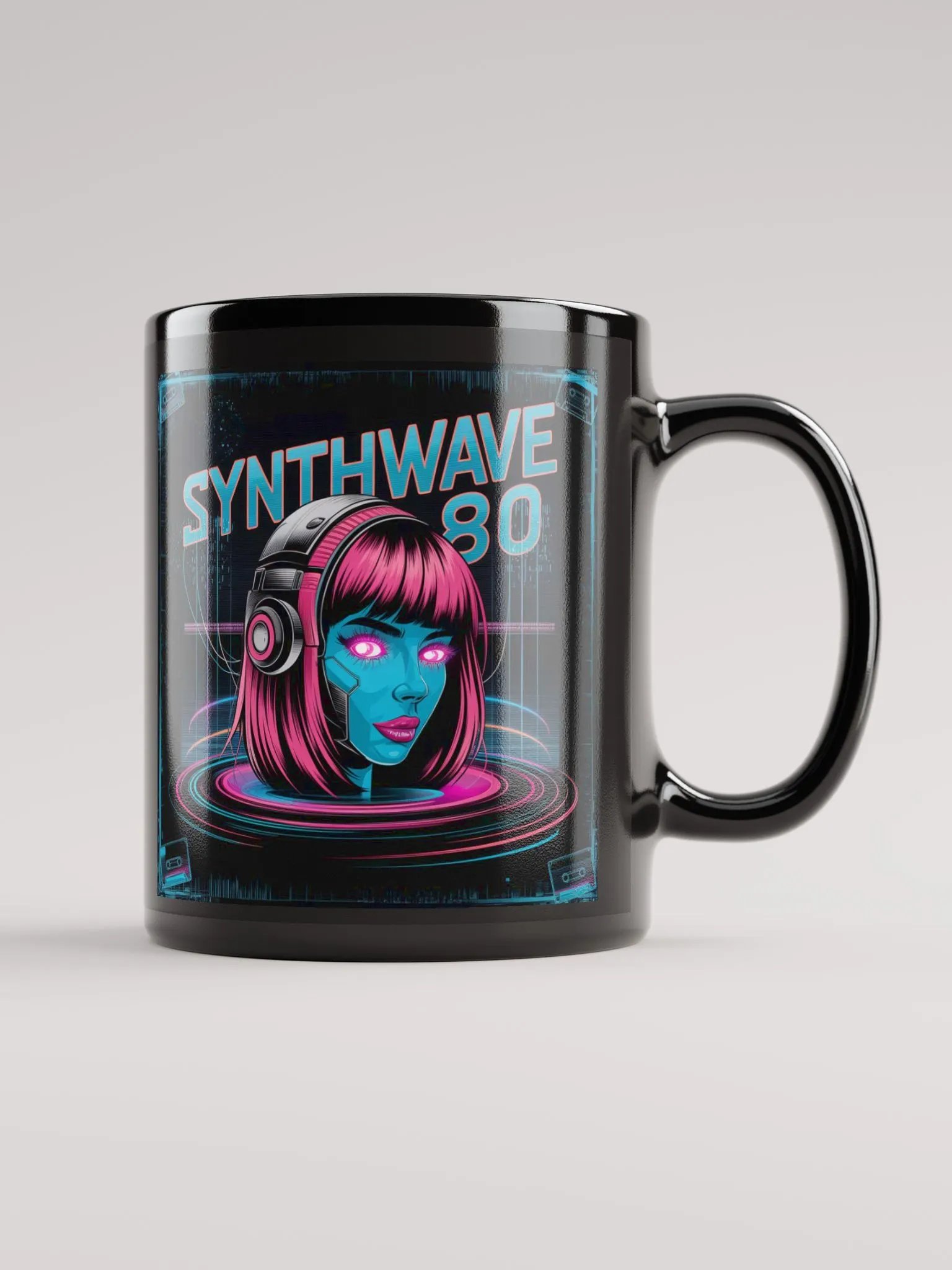 Neon Synthwave 80 Mug product image (2)