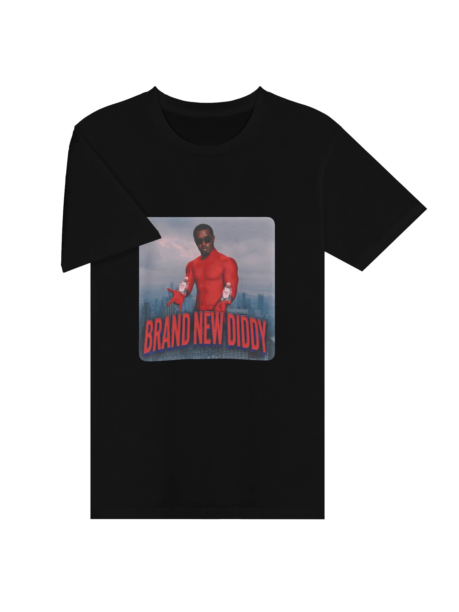 Brand New Diddy Graphic T-Shirt – Funny Parody Tee with Baby Oil product image (5)