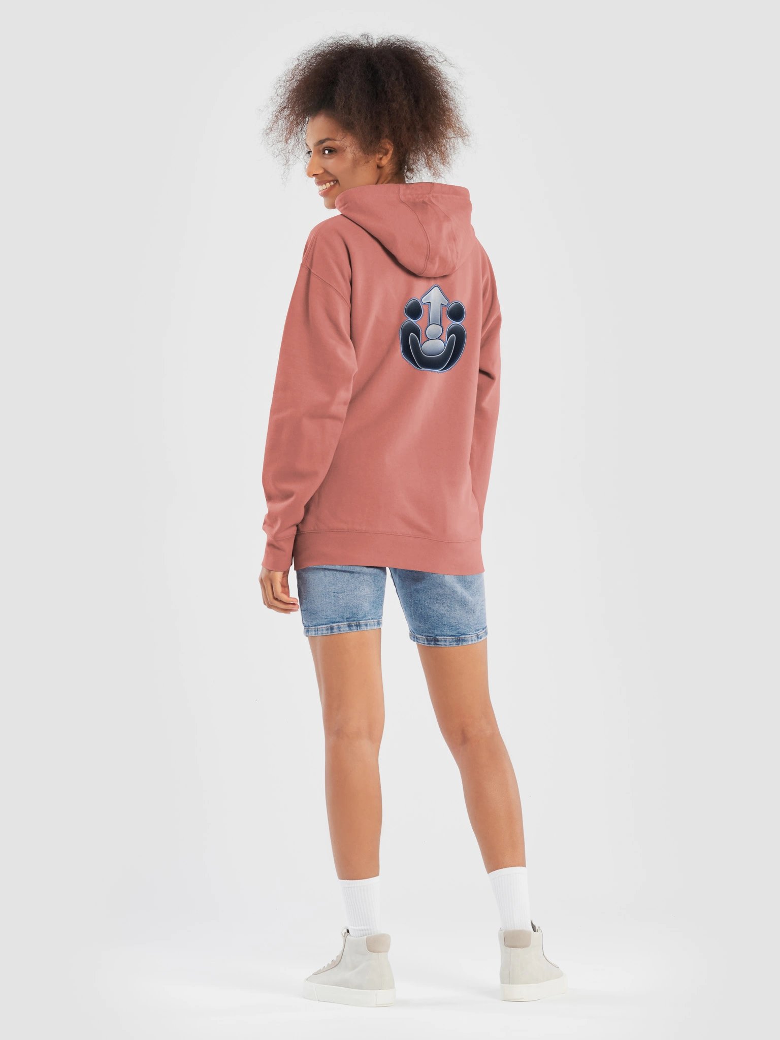 1UpFam Back Emblem Premium Hoodie product image (48)