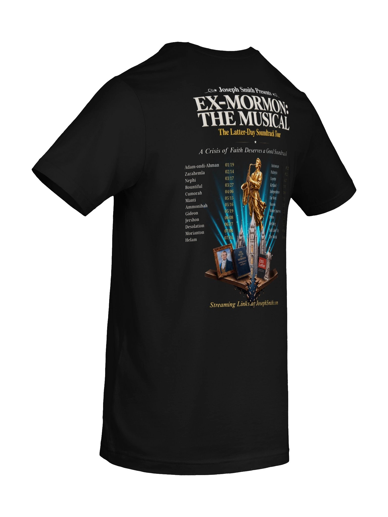 Ex-Mormon: The Musical Soundtrack Tour Shirt product image (7)