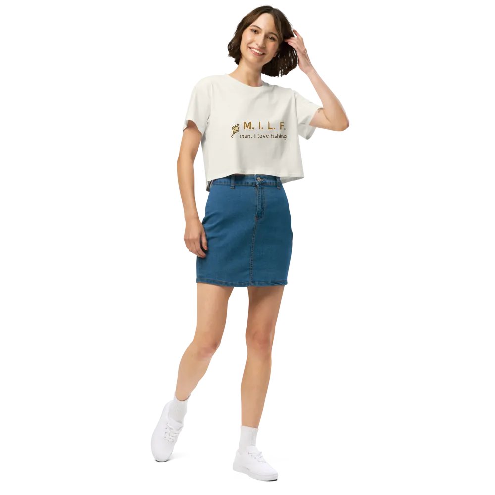 Fishing MILF - Crop Tee product image (4)