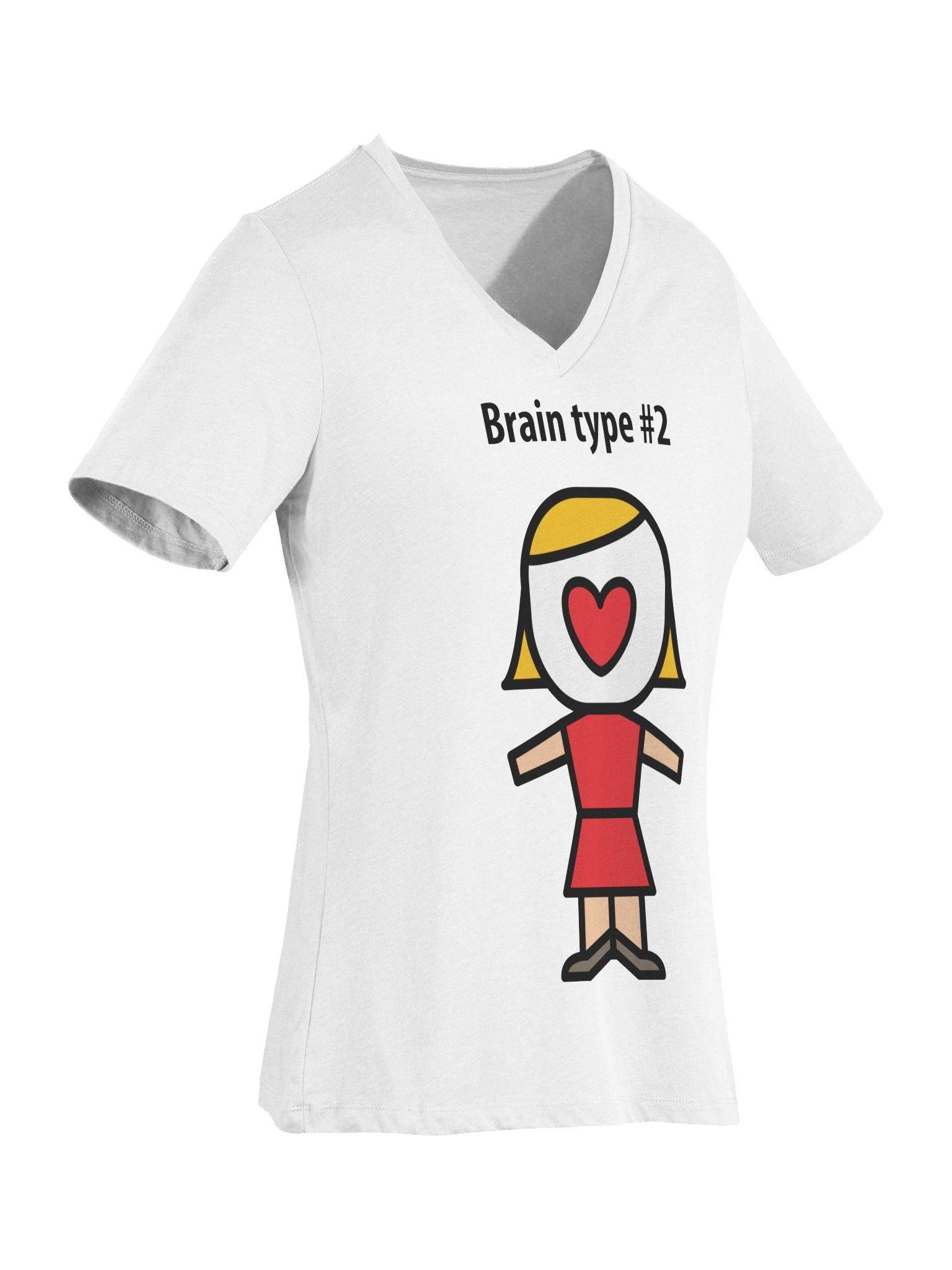 Women's t-shirt for brain type #2 product image (7)