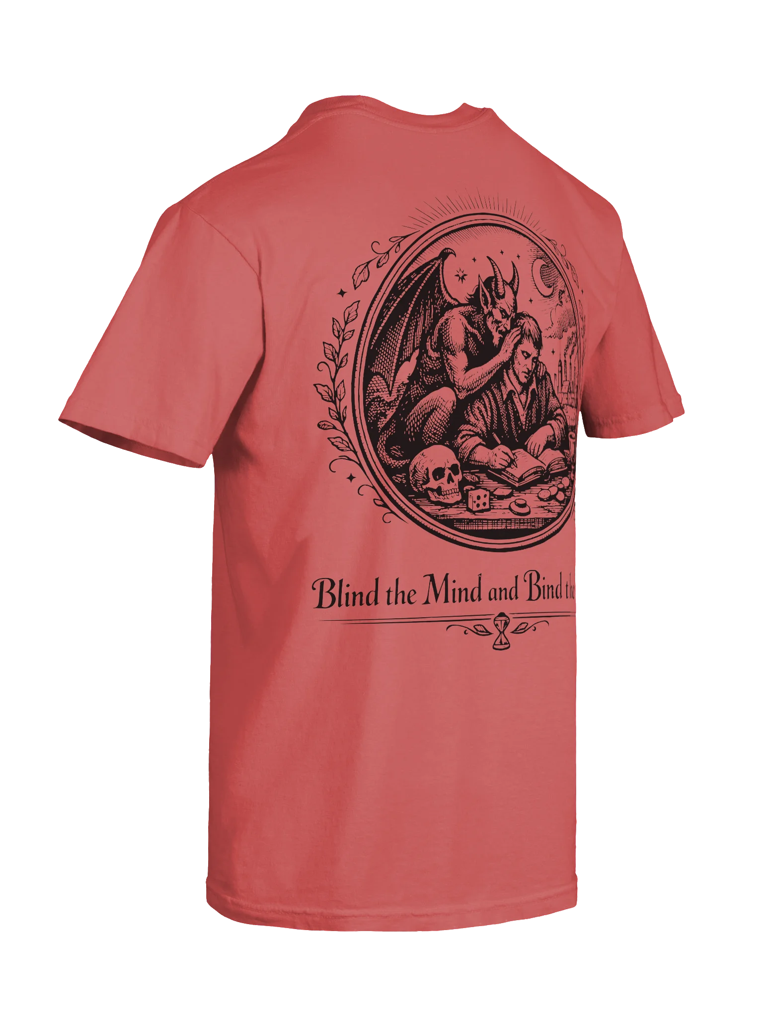 Blind the Mind (Black on White/Color) (Back) product image (8)