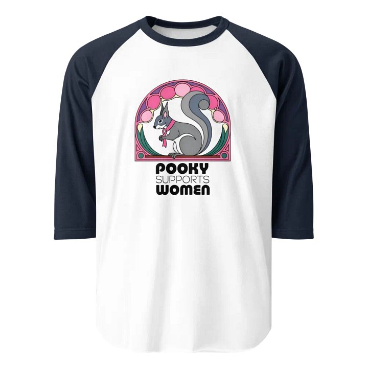 Pooky Supports Women Raglan Tee product image (1)