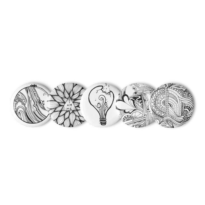 Tolga's Doodles | Pin Set product image (2)
