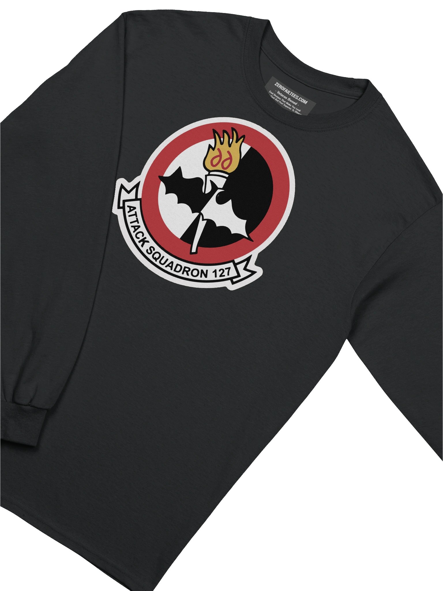 VA-127 Batmen Cotton Long Sleeve T-Shirt product image (3)