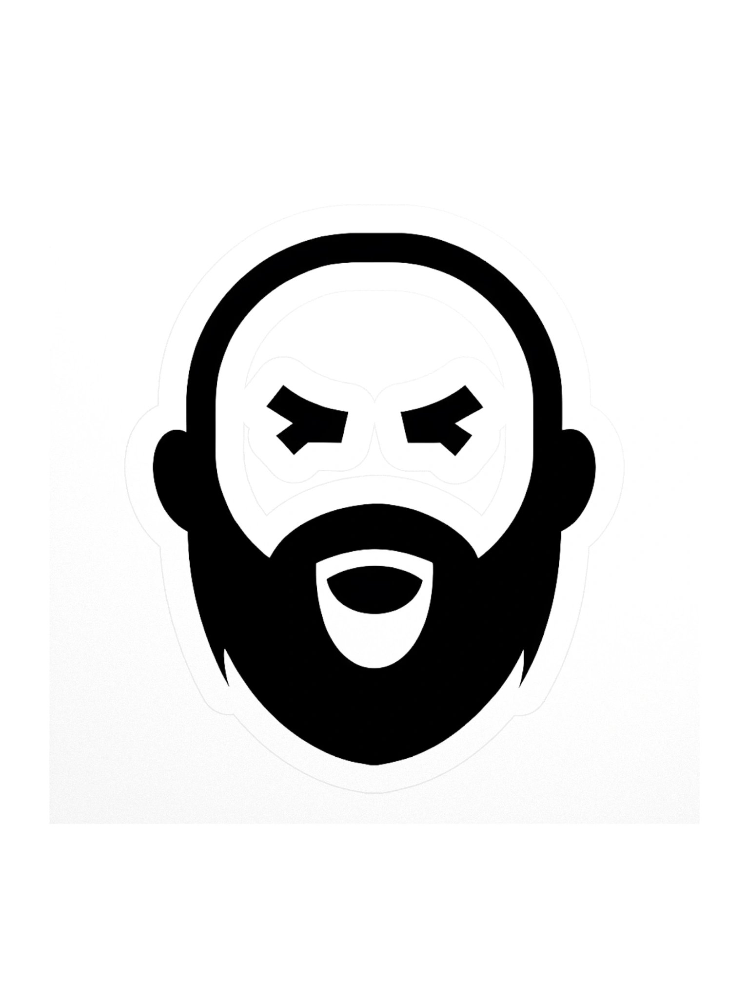 Beardo Sticker product image (1)