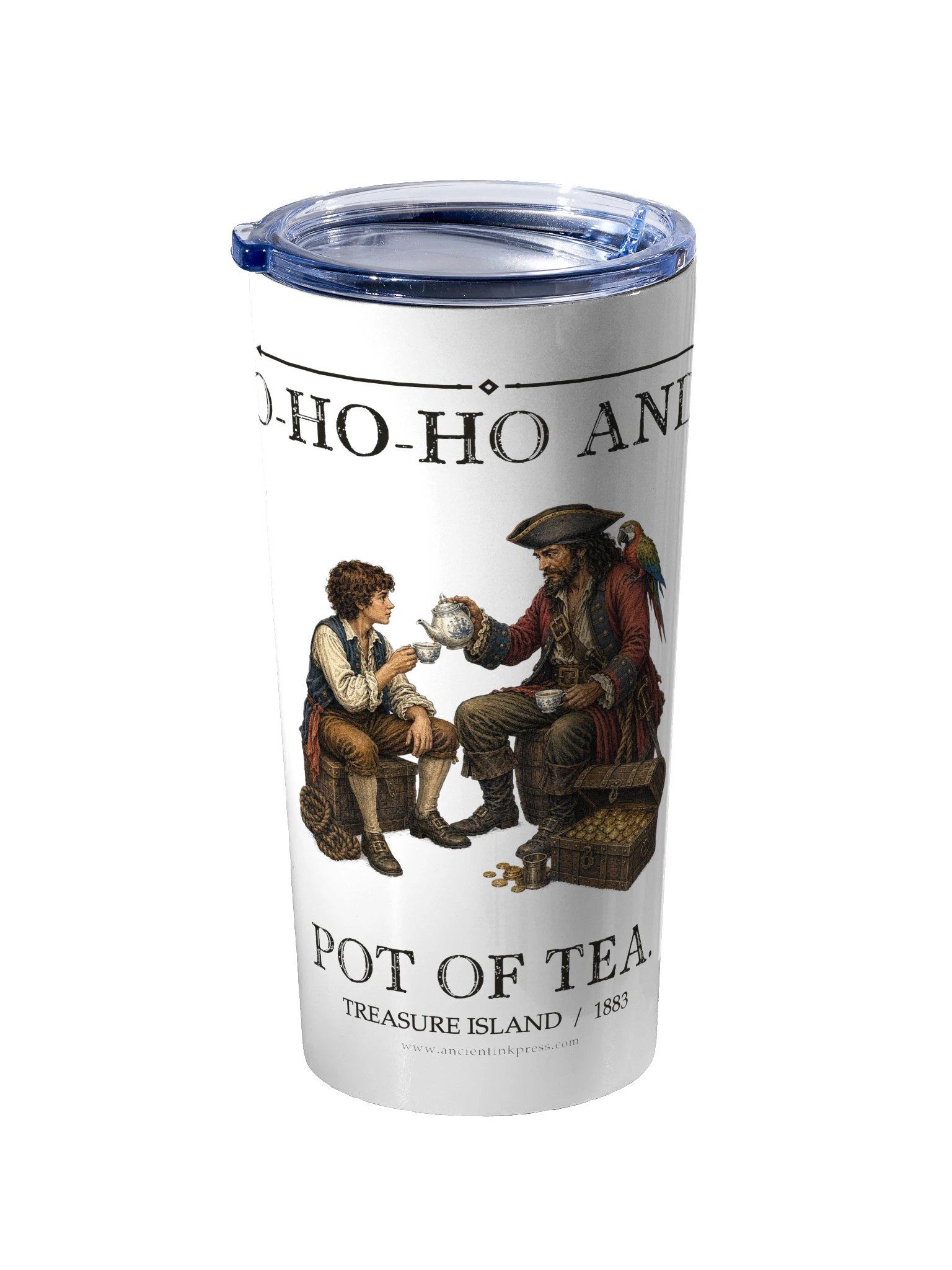 Yo Ho Ho Pot Tea -- Treasure Island 20oz Tumbler product image (2)
