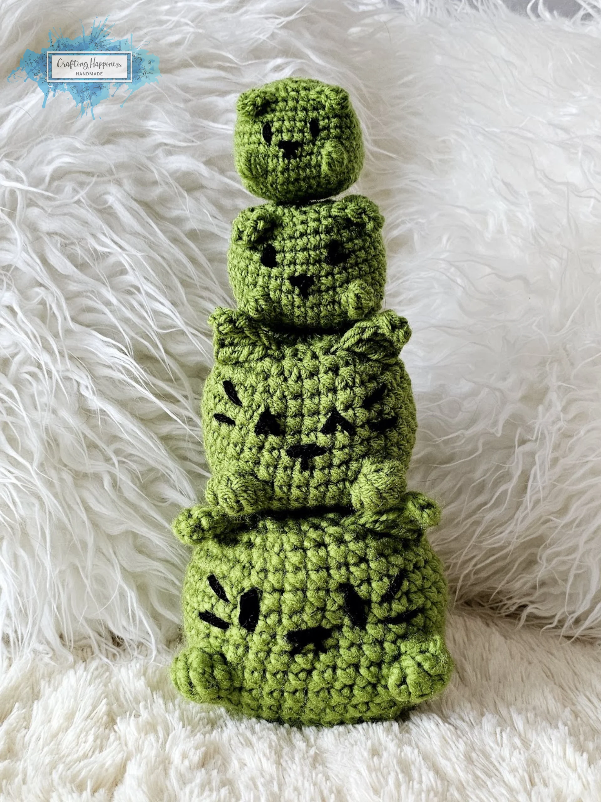 No Sew Amigurumi Cats & Dogs Crochet Pattern | 4 Sizes (PDF) product image (5)
