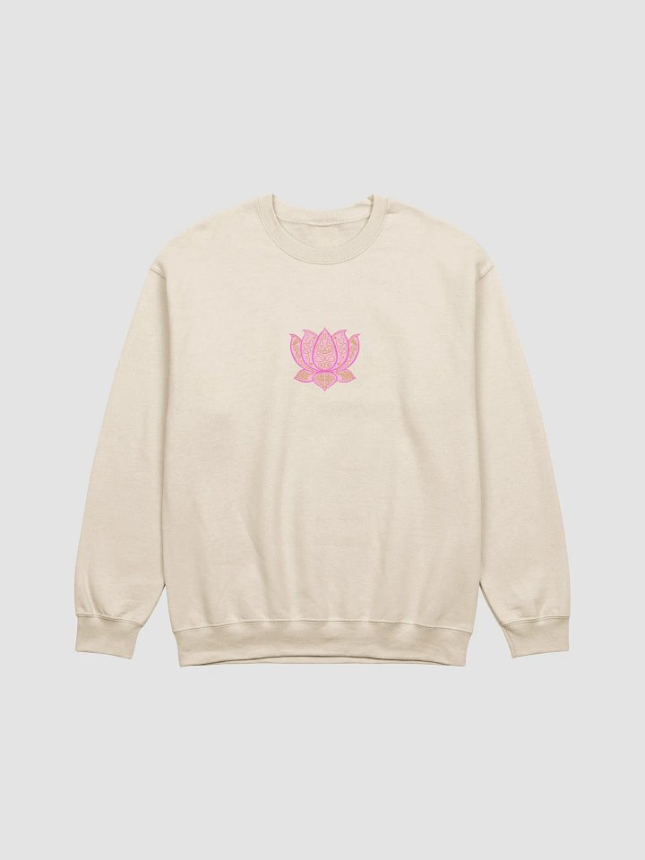 Golden Lotus Crewneck Sweatshirt product image (1)