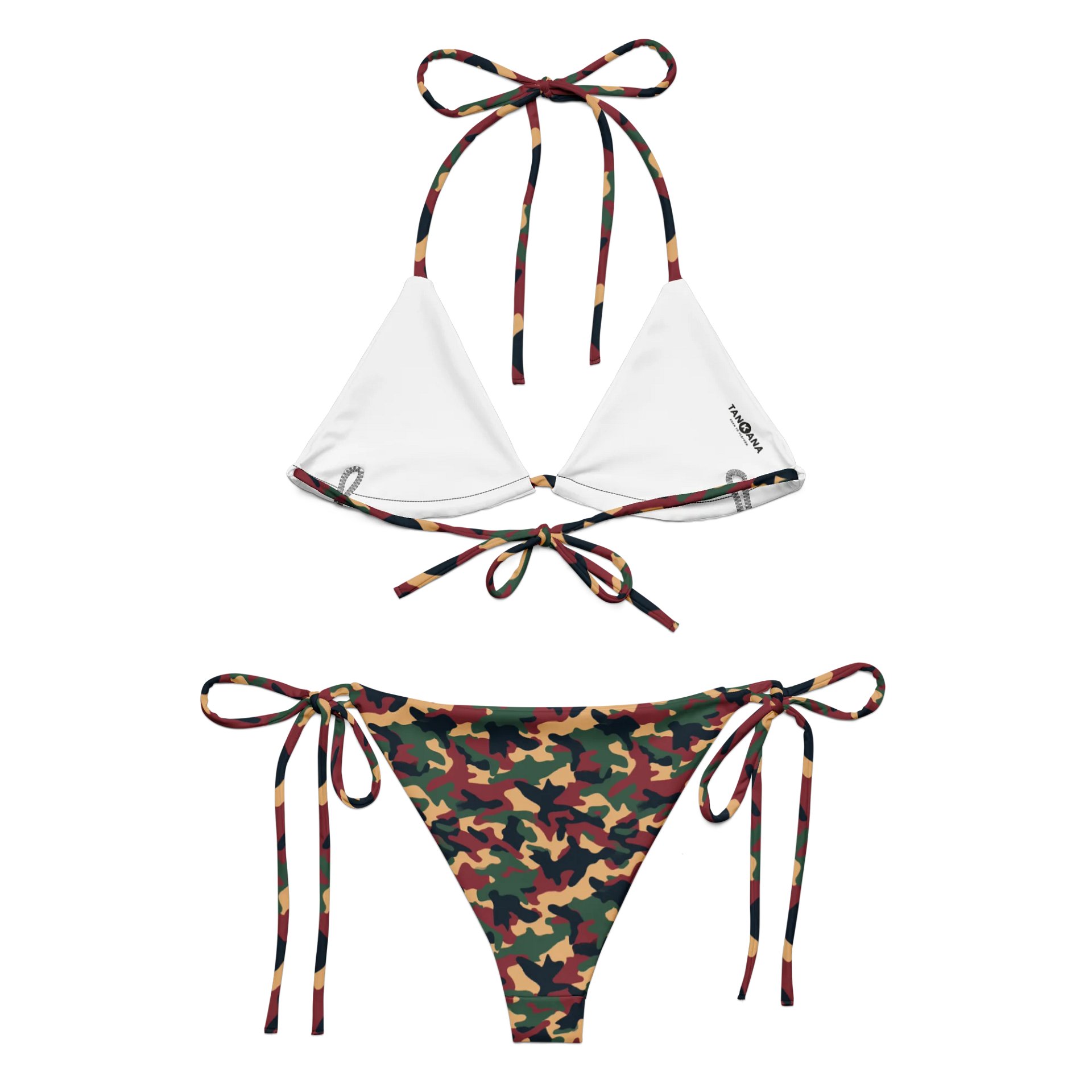 Autumn Camo Print Bikini Set product image (2)