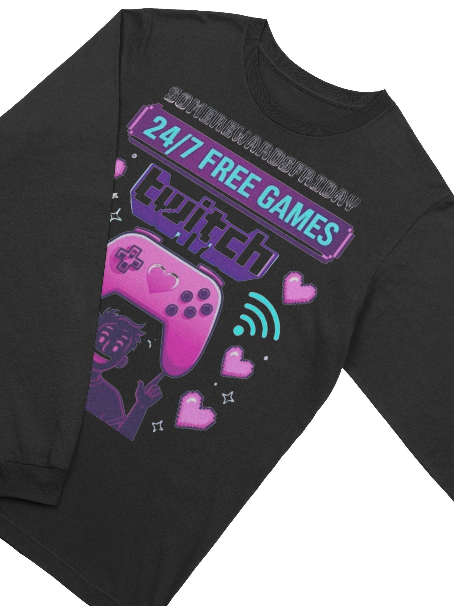 someRewardsFriday Valentine LS T-Shirt product image (3)