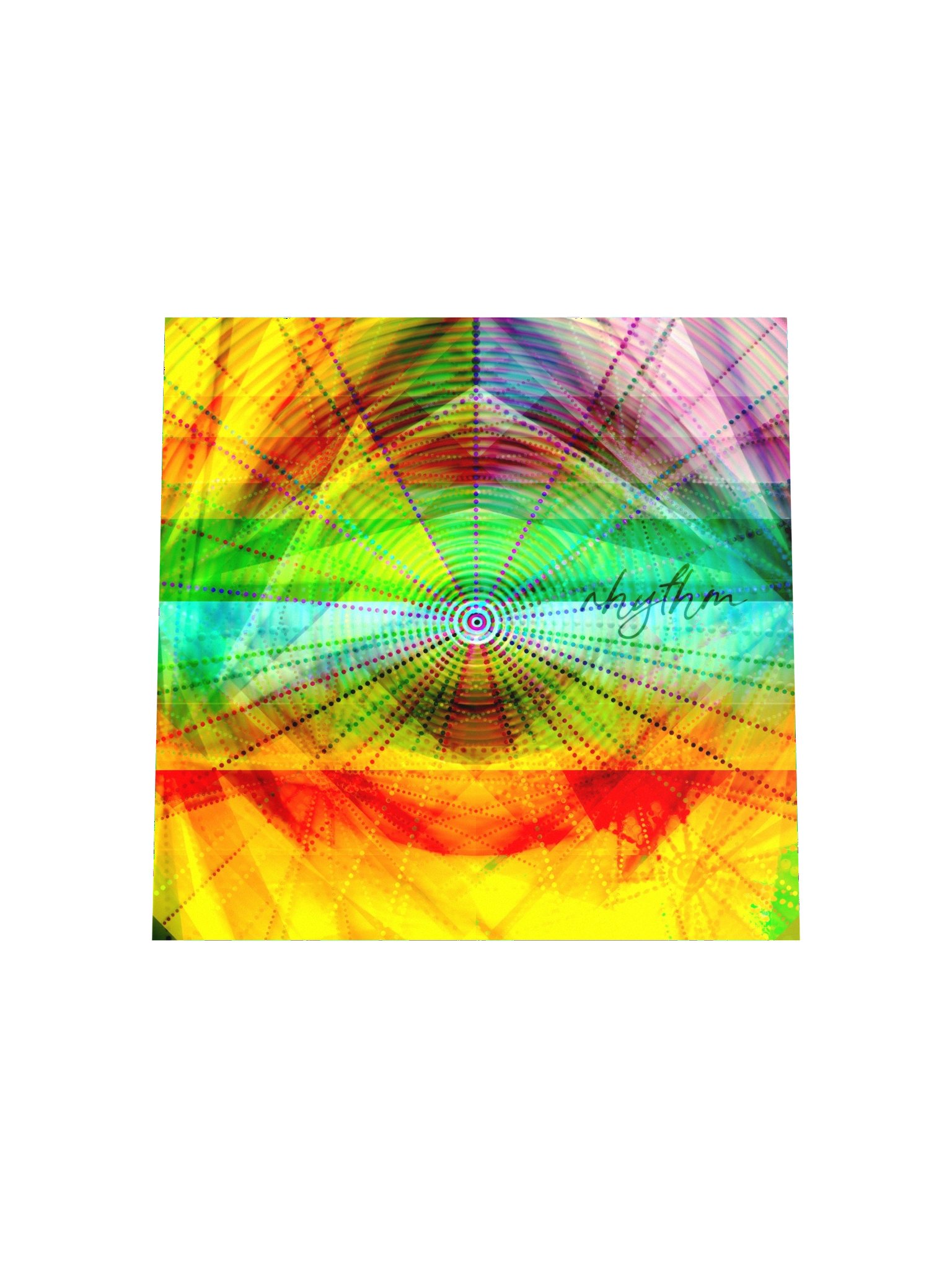 Kizatazik Colours of Rhythm Visual Music Art Print No.270 product image (4)