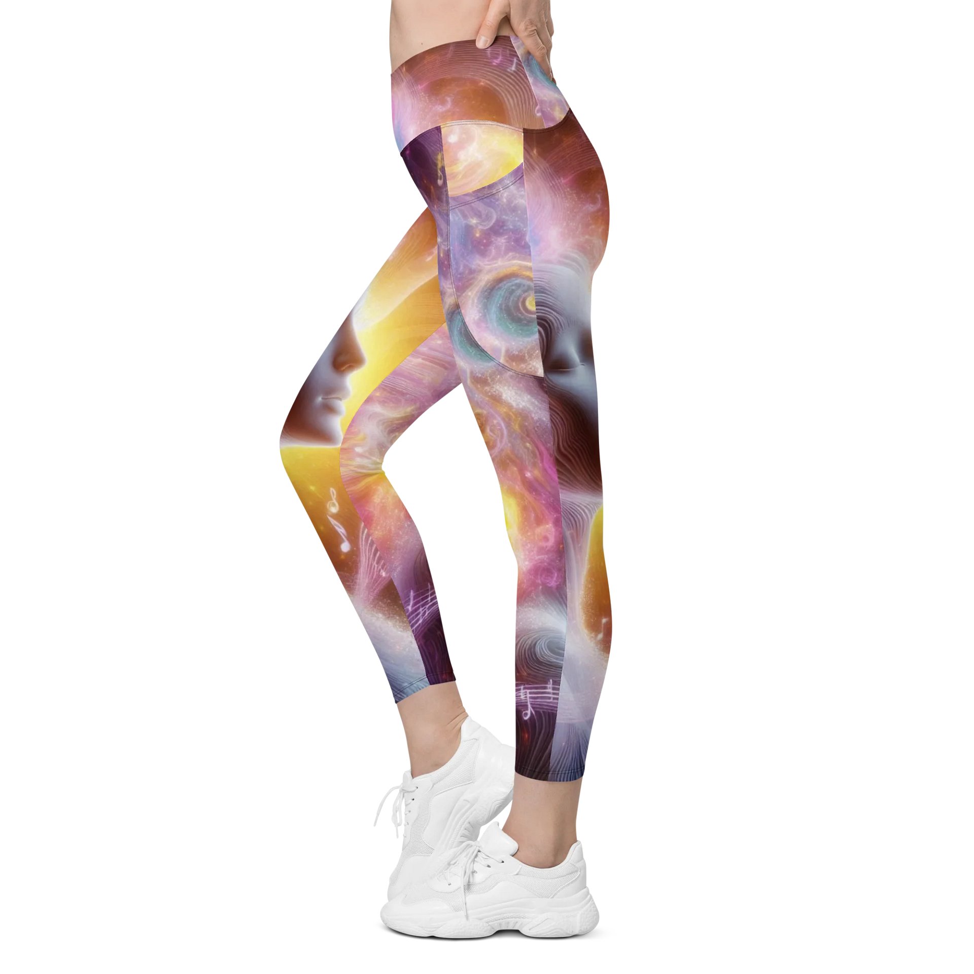 'Tamla Motown' Crossover Leggings with Pockets product image (4)