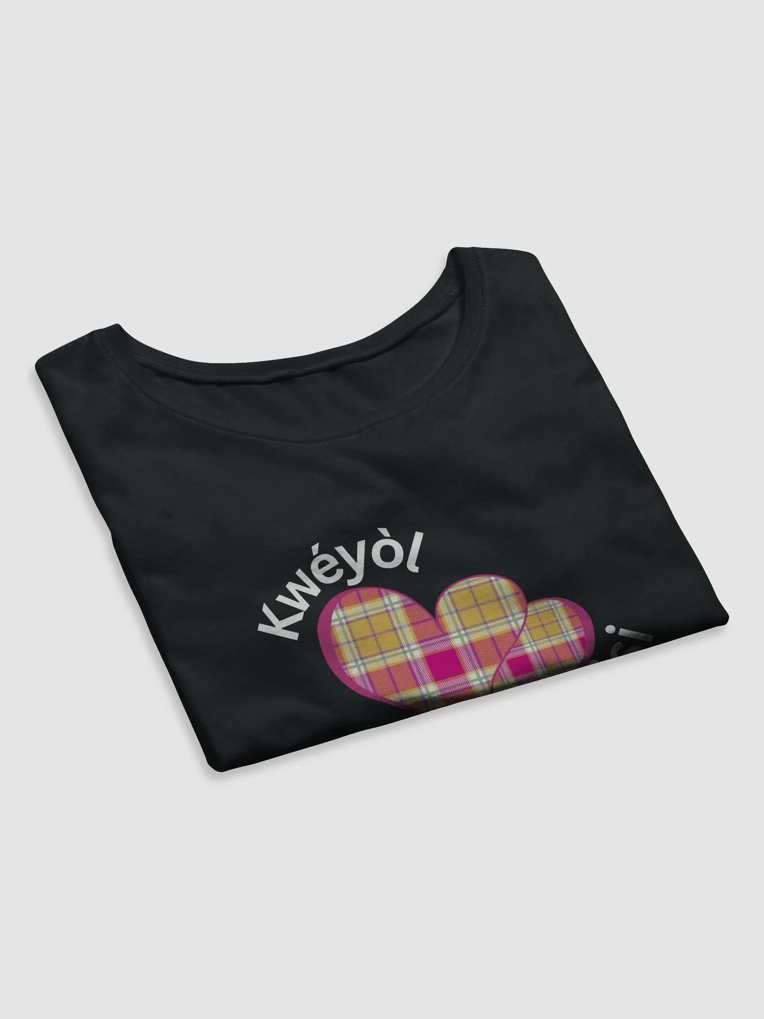 Madras Heart Crop Tee product image (8)