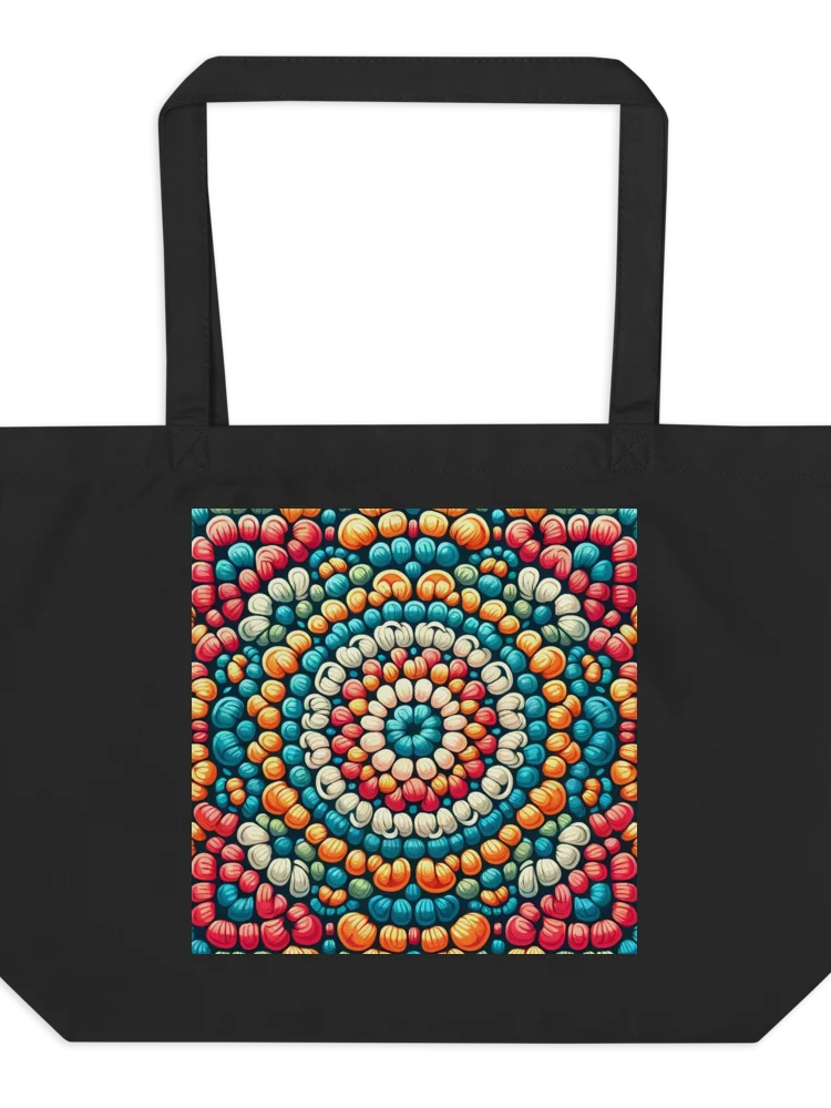 Orange Kaleidoscope Tote product image (2)