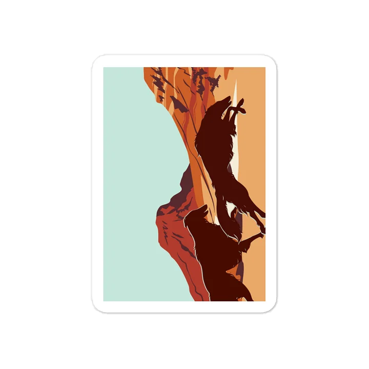 Silhouette Series: Open Field - Sticker product image (1)