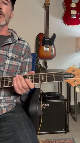 Try using different rhythms on guitar to help you create new and more melodic solos and lead lines.#reels #guitar #guitarlessons