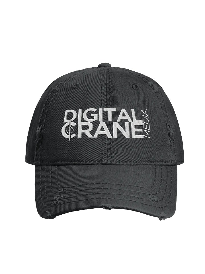 Logo Distressed Dad hat product image (1)