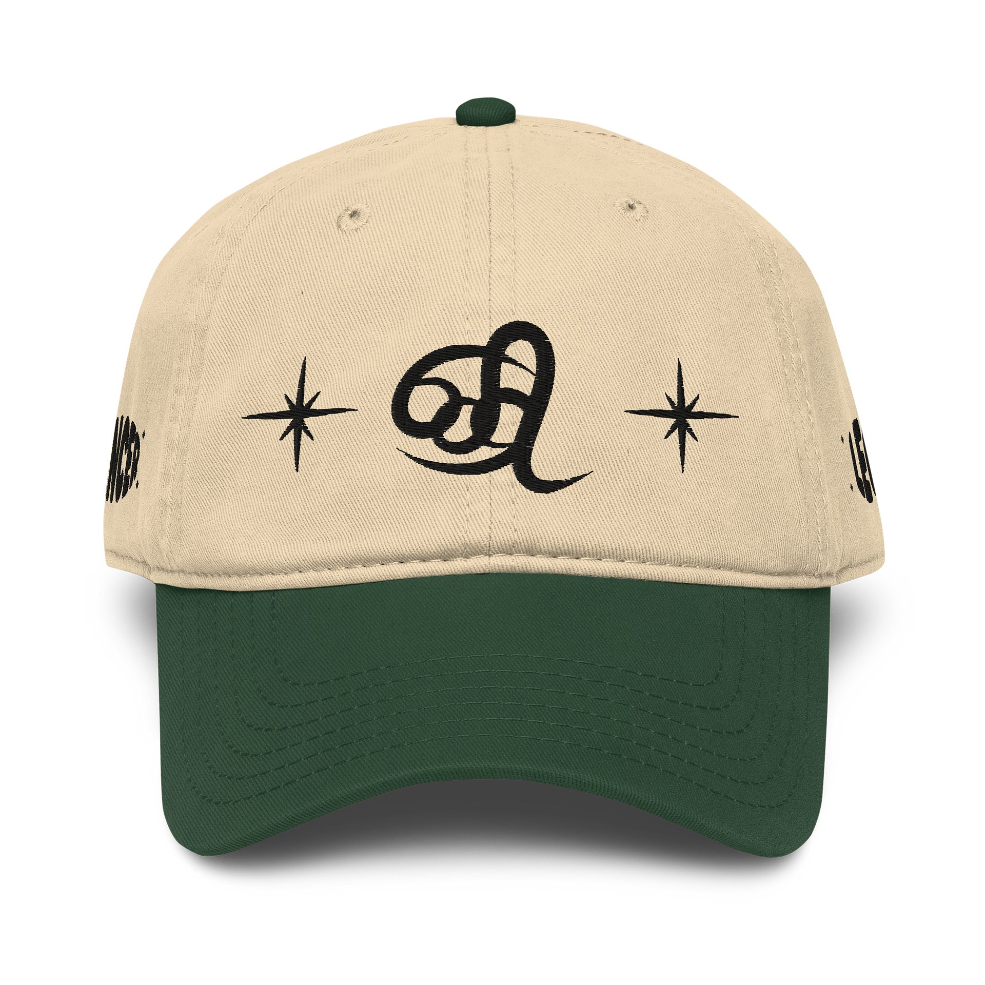 cancer-leo cusp dad hat (black) product image (1)